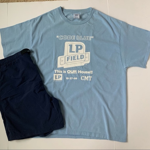 Code Blue Tennessee Titans Short Sleeve Graphic Tee 10-28-2008 - Picture 1 of 11